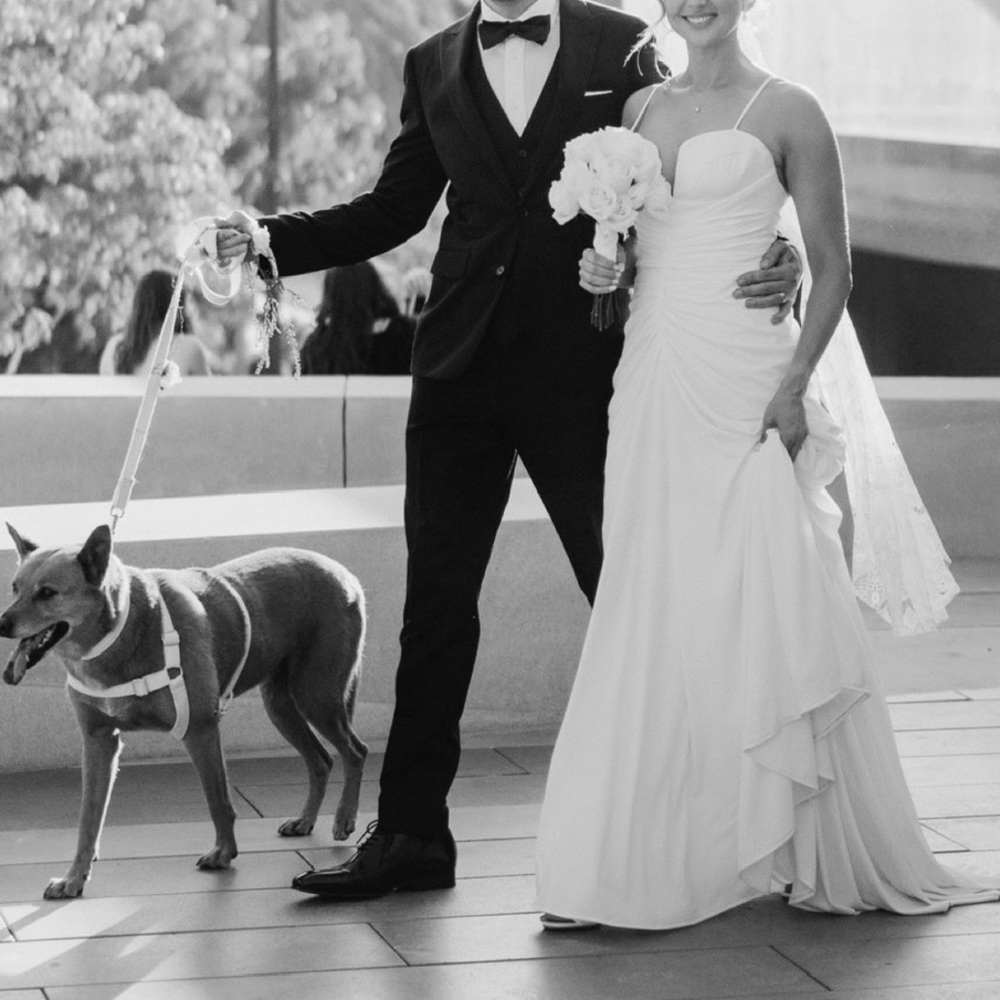 Anthropologie wedding dress